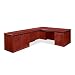 Americus Russet Mahogany Left Lateral File LDesk