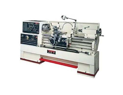 Jet 321910 GH-1440ZX 14-Inch Swing by 40-Inch between Centers Large Spindle Bore Metalworking Lathe, 230/460-Volt 3 Phase
