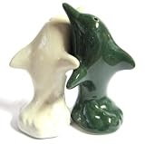 Love and Hugs Salt & Pepper Shaker Dolphin Set *Great Gift Idea for Friends, Loved Ones, Wedding, Etc