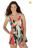 Woman Within Plus Size Swimdress by Contour by Swim 365