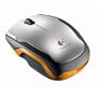Logitech V400 Laser Cordless Mouse for Notebooks-Orange