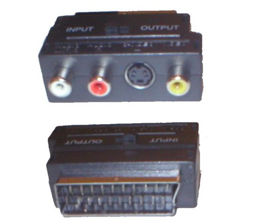 Scart Adapter Switchable