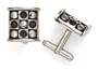 Sterling Silver Cuff Links From The Marrakesh Collection By Zina