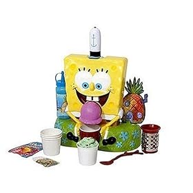 SpongeBob SquarePants Deluxe Soft Ice Cream Server and Sno Cone Maker ice cream cone makers SpongeBob SquarePants Deluxe Soft Ice Cream Server and Sno Cone Maker