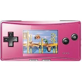 Game-Boy Micro - Rose (chargeur de batterie inclus)