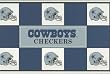Dallas Cowboys Checkers