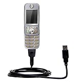 Classic Straight USB Cable for the Motorola A732 with Power Hot Sync and Charge capabilities - Gomadic Brand w/ TipExchange Technology
