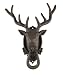 Rustic Cast Iron Deer Head Door Knocker