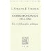 Foi et philosophie politique : La correspondance Strauss-Voegelin 1934-1964