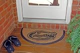 FLORIDA GATORS Team Logo Half Moon Coir Fiber DOOR MAT (29.5 x 17.5) by Memory Company