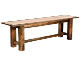 Barnwood Farmhouse Bench - 36