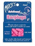 Mack's Dreamgirl Soft Foam Earplugs 10 pair