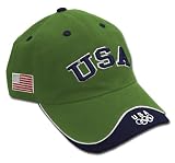 Team USA Flag Rings Wave Cap