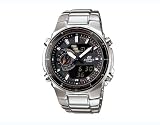Stainless Steel Edifice EFA Chronograph Analog Digital Black Dial