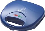 Clatronic 261649 ST 3274 Sandwichtoaster 2-fach diagonal, blau