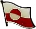 Flagline Greenland - National Lapel Pin