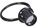 EYE LOUPE W/HEAD BAND 10X 10x - Black Plastic