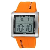 Body Glove Men's 70312 Toob Digital Silver and Orange Watch