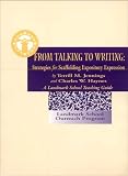 From Talking to Writing: Strategies for Scaffolding Expository Expression