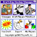 Draft Day Hockey Manager downloadable Software
