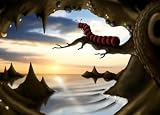 Caterpillar Cove 8 x 10 in. Art Print by Chris Pedersen