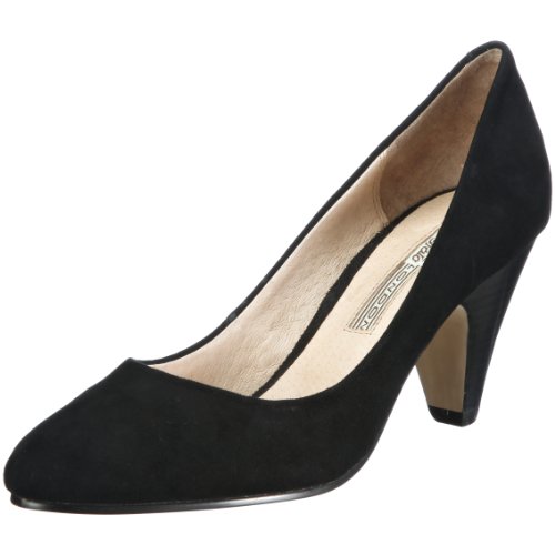 Buffalo London 107-10663 KID SUEDE 94662, Damen, Pumps, Schwarz (BLACK 01), EU 40