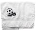 Hand Towel with Embroidery football