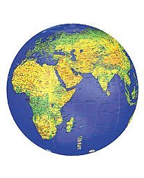 Buy 27 Inch Inflatable Topographical Globe by Replogle now!