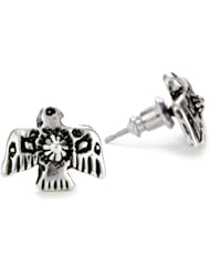 Low Luv by Erin Wasson Silver-Plated Thunderbird Stud Earrings