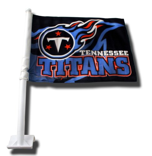 Tennessee Titans Fireball with Workmark Car Flag