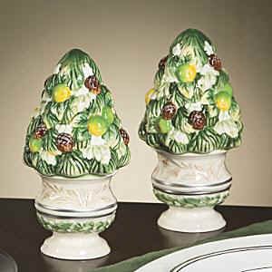 Fitz and Floyd Winter Pepper Shaker