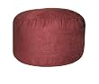 Paprika Bigfoot Footstool Urban Suede By Elite Furniture