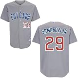Jeff Samardzija Chicago Cubs Authentic Road Jersey By Majestic