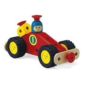 BRIO 34218 Builder System: Racing Car Set (14 Pieces)