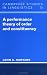 A Performance Theory of Order and Constituency (Cambridge Studies in Linguistics)