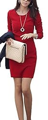 Sexy 2013 Sweater Long Sleeves Cotton Above the Knee Bodycon Dress/Mini Dress 