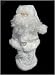 Whimsical White Santa Claus Christmas Wine Bottle Cover