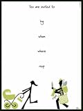 Baby Boy Shower or Baby Girl Shower Fill-In Invitations