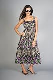 Tie-dyed Metallic Long Dresses by Anna Sui