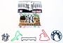 Forever Collectibles MLB New York Yankees Logo Bandz 2nd Version