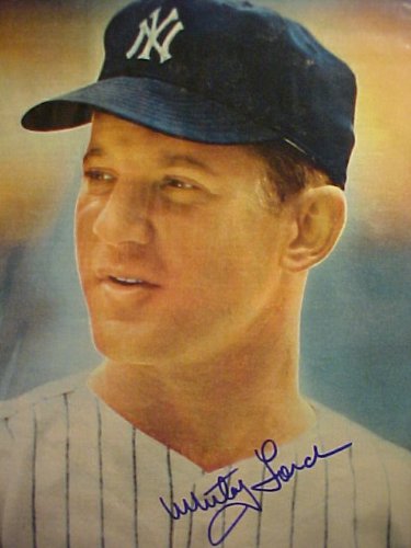 Whitey Ford New York Yankees Autographed 11 x 14 Professionally Matted Color Photo