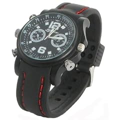 OctaCam 5in1-Kamera-Uhr mit Voice-Recorder