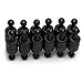 24-Count CMS NeoPin® Black Magnetic Push Pins - Can Hold up to 16 Pages of 20 lb Paper