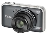 Canon PowerShot SX220 HS Digital Camera - Grey (12.1MP, 14x Optical Zoom)  3.0 inch LCD