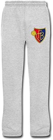 Men's FC Basel Swag Sweatpants With Pockets XXL Ash By Rahk