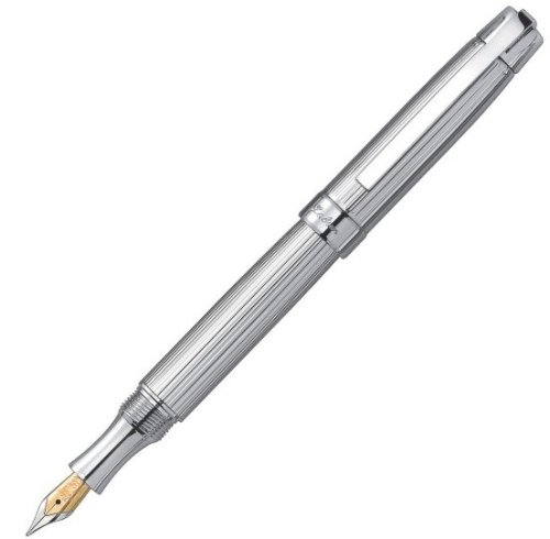 925er Sterling Silber Füllhalter PARSIFAL mit Lederetui