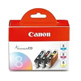 Canon CLI-8 3 Pack C/M/Y Value Pack (0621B016)