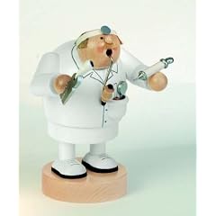 KWO R�uchermann Erzgebirge Zahnarzt 18cm