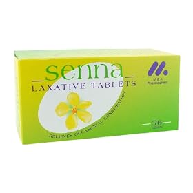 M & A Senna Tablets 7.5mg 56's