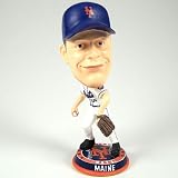 NEW YORK METS JOHN MAINE OFFICIAL MLB BOBBLEHEAD BOBBLE
